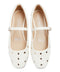 Ballerinas Flats Blancos De Mujer Cómodos Boy London Shoes