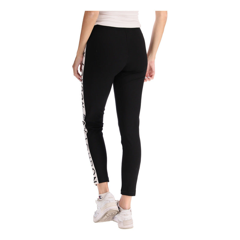 Pants Deportivo Ajustado Negro Mujer Letras Boy London