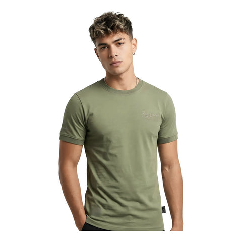 Playera Verde Claro Hombre Cuello Redondo Boy London Verde Claro Chica