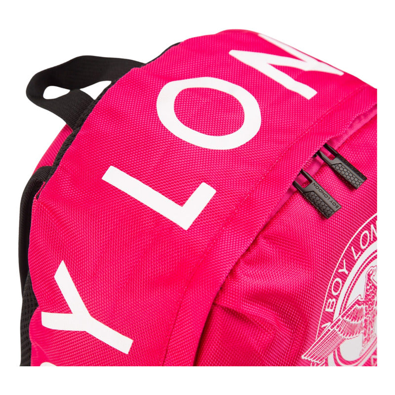 Mochila Rosa Urbana Escolar Juvenil Casual Boy London
