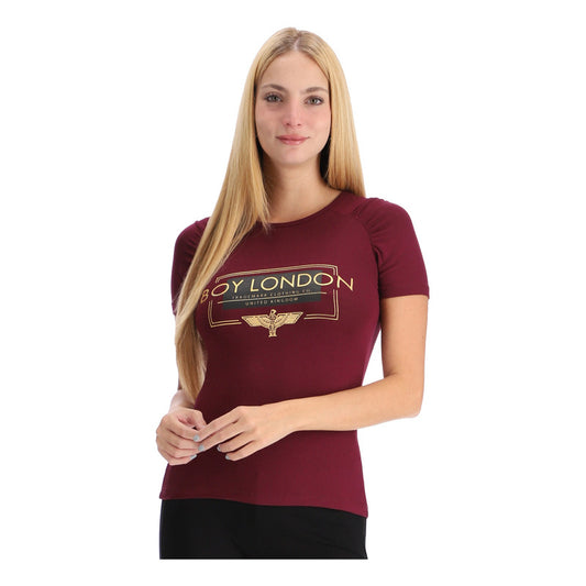 Playera De Manga Corta Mujer Casual Estampado Uk Boy London