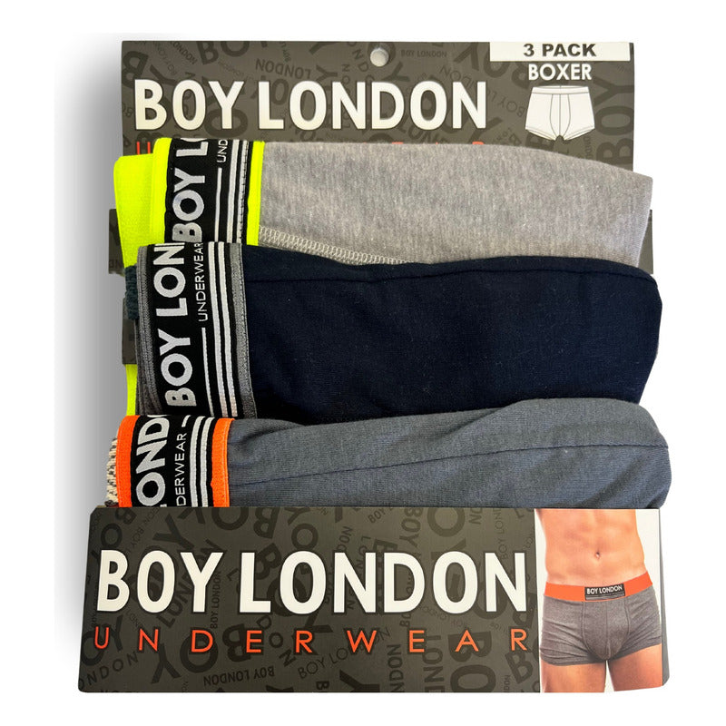 Boxers Largos Boxer Transpirable Caballero 3 Pack Boy London