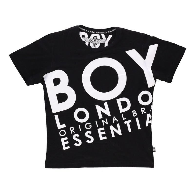 Playera Manga Corta Para Hombre Algodon Estampada Boy London