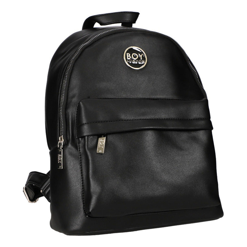 Mini Mochila Negra Para Mujer Dama Antirrobo Boy London