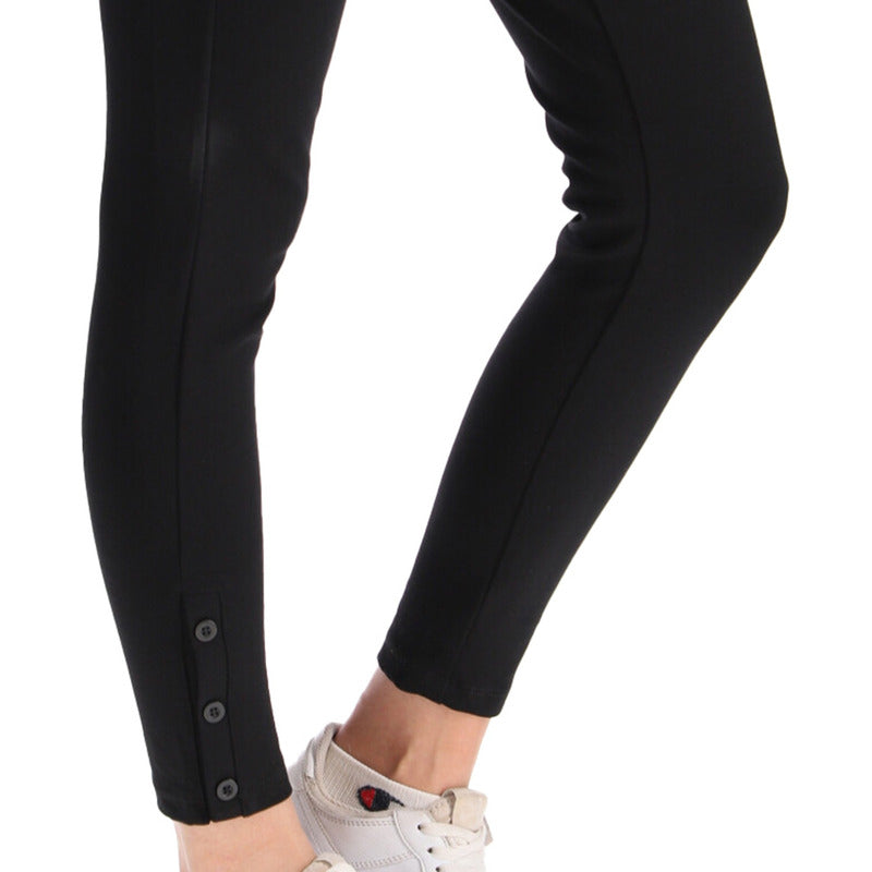 Leggins Mallon Casual Negro Para Mujer Dama Boy London