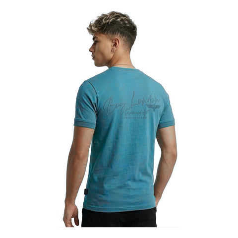 2 Pack Playeras Boy London Hombre Verde Oliva Azul