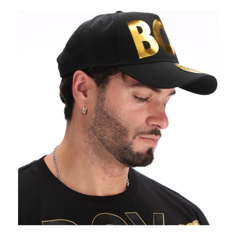 Gorra Ajustable Estampado Clasico Boy Boy London Color Negro Talla Único