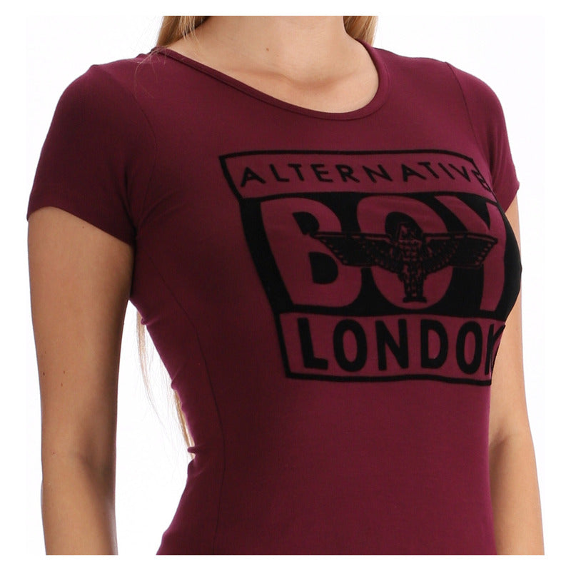 Playera De Manga Corta Casual Mujer Alternative Boy London