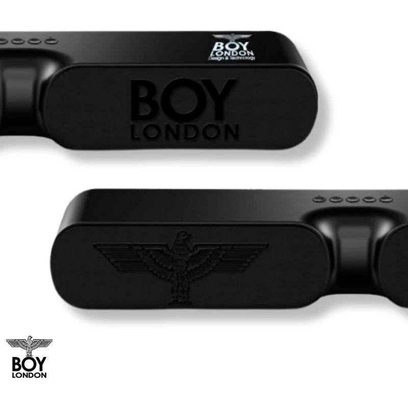 Bocina De Bluetooth Doble Portátil Usb Dolby Mp3 Boy London Color Negro