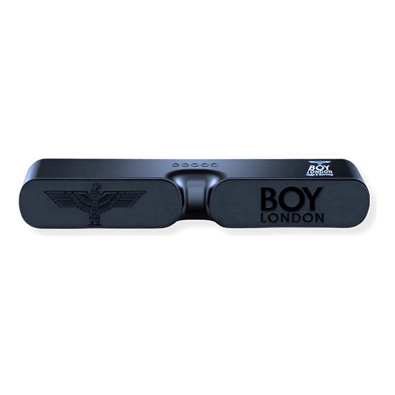Bocina De Bluetooth Doble Portátil Usb Dolby Mp3 Boy London Color Negro