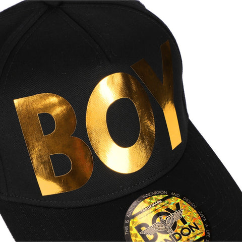 Gorra Ajustable Estampado Clasico Boy Boy London Negro Único Liso
