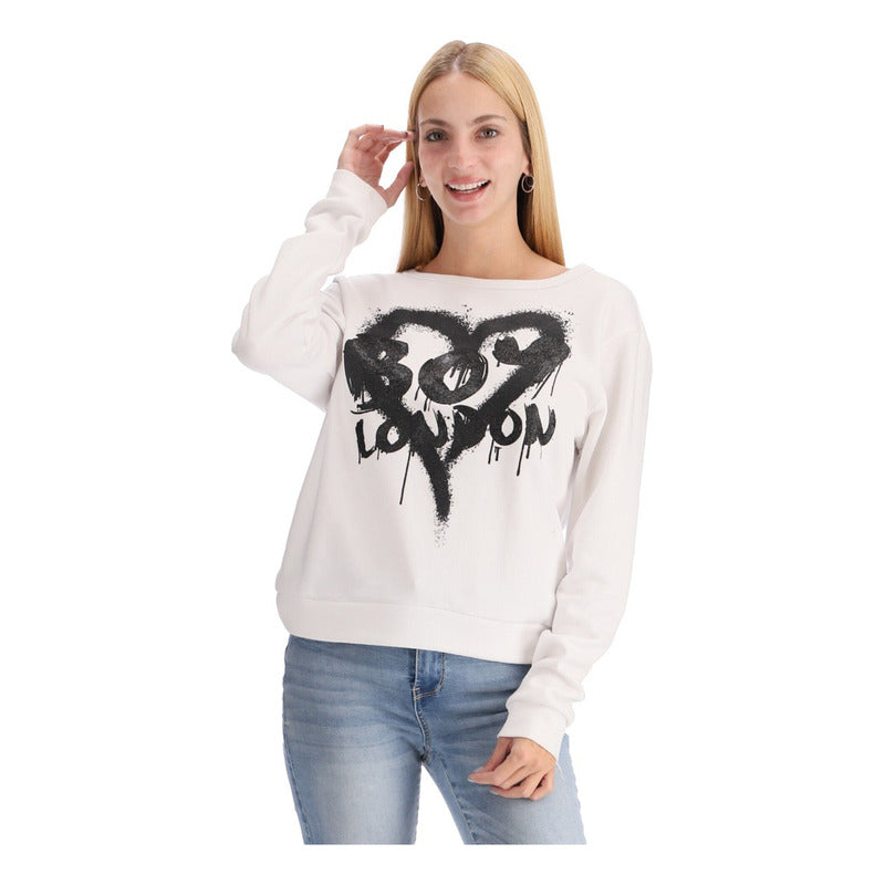Sueter Mujer Dama Ligero Moda Casual Juvenil Boy London