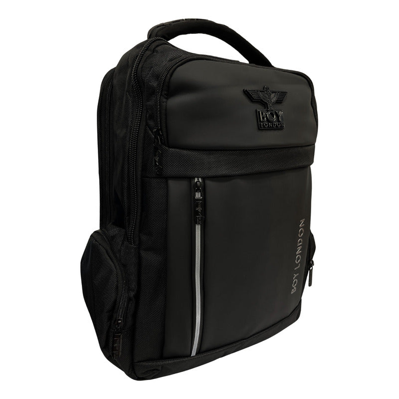 Mochila Portalaptop Reforzada Escolar Reflectante Boy London