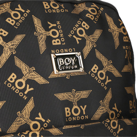 Mochila Para Mujer Dama Laptop De 13  Backpack Boy London Negro Liso
