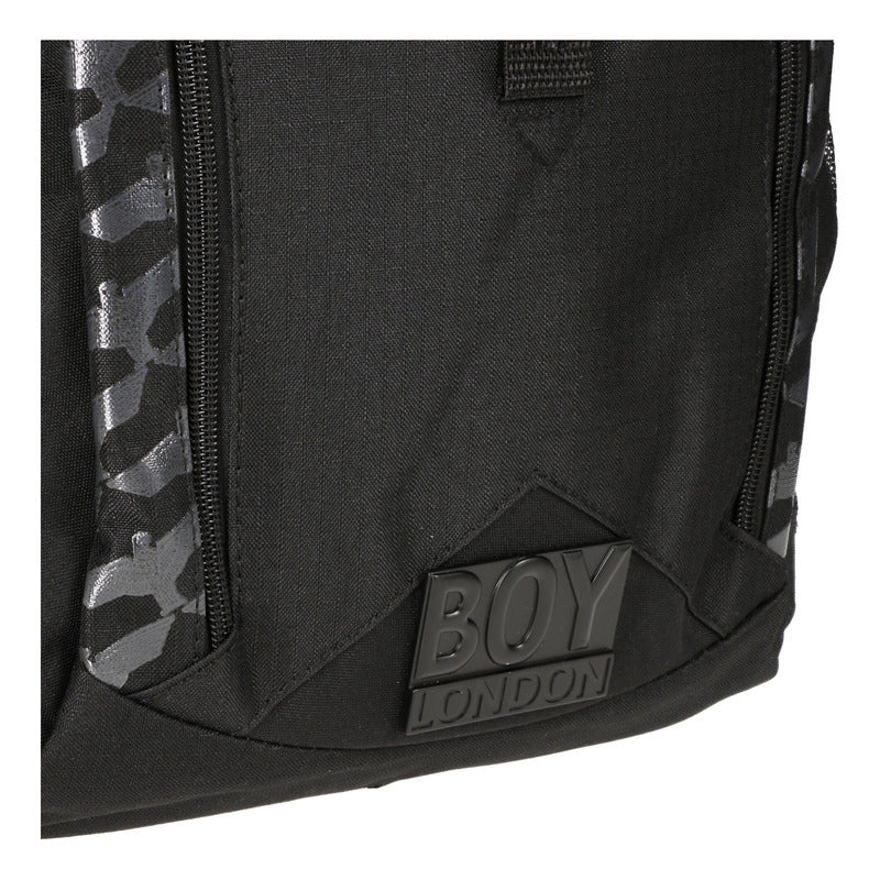 Mochila Negra Casual Escolar De Viaje Laptop 11 Boy London