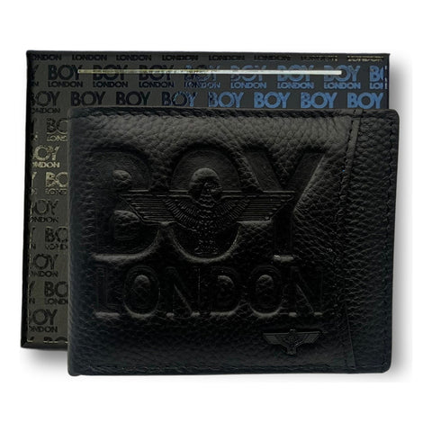 Cartera Negra De Piel Para Hombre Boy London Negro 110