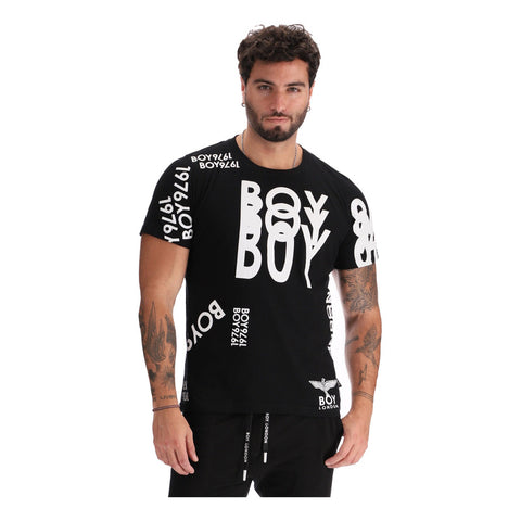 Playera Manga Corta Hombre Texturizada Hd Boy London 1976