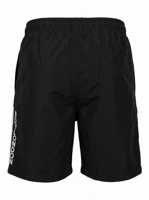 Short de Baño Boy London Negro Color Block