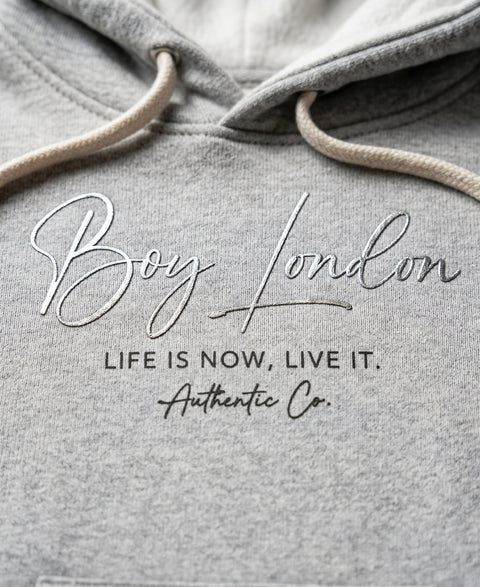 Sudadera de mujer Gris Boy London | Life Is Now Live It