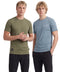2 Pack Set Playera Hombre Cuello Redondo Boy London Verde Olivo Azul Claro