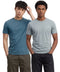 2 Pack Set Playera Verde Hombre Cuello Redondo Boy London Azul