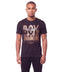 Playera Negra De Manga Corta Hombre Estampado Oro Boy London