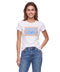 Playera Blanca de Mujer Boy London Everything Is Possible