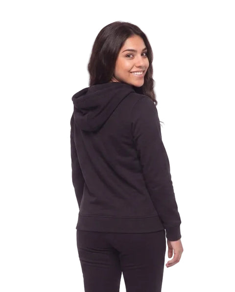Sudadera Negra de mujer Boy London Logo Pedrería