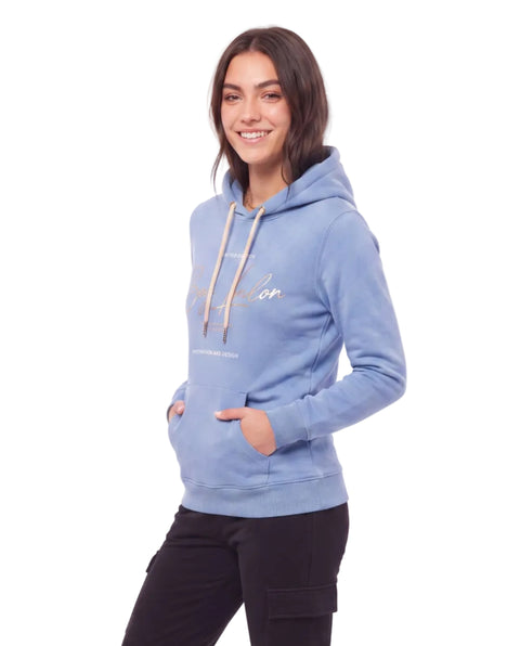 Sudadera Boy London Mujer Azul Cielo Plateado Limited