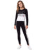 Pants Deportivo Ajustado Negro Mujer Letras Boy London