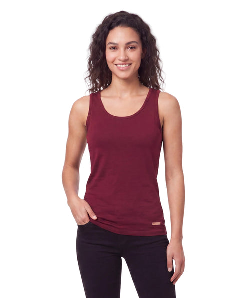 Blusa Tirantes Boy London Mujer Vino
