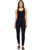 Pantalón Skinny Boy London de Mujer Negro Botones Dorados Náutico