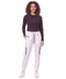 Pantalón Jogger Vinipiel Blanco Mujer Juvenil Boy London