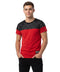 Playera Manga Corta Roja Y Negro Hombre Estampado Boy London
