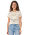Playera Boy London Mujer beige Dorado