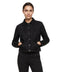 Chamarra de Dama Boy London  Negra Cropped Botones