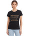 Playera Boy London Mujer Negra Ladies Foil Dorado Animal