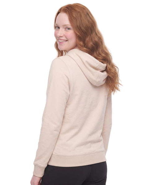 Sudadera Mujer Letras Texturizadas Hd Naranja Boy London