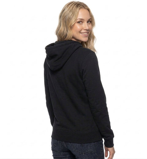 Sudadera Negra de mujer Boy London Logo Pedrería