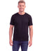 Playera Negra Boy London Estampado Tonal en Relieve