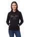Sudadera Negro Boy London de Mujer Firma Dorada Limited Edition
