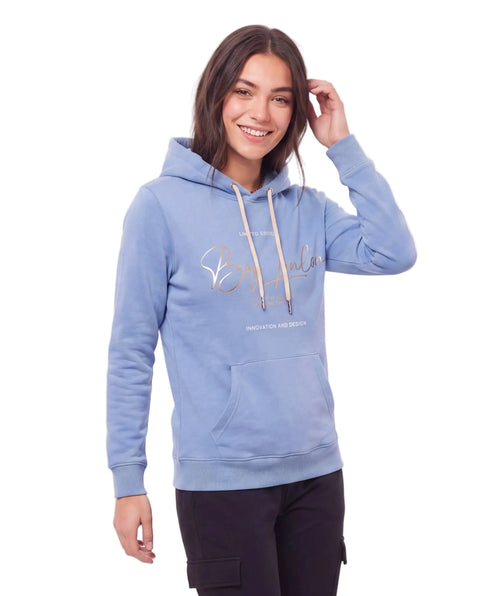 Sudadera Boy London Mujer Azul Cielo Plateado Limited