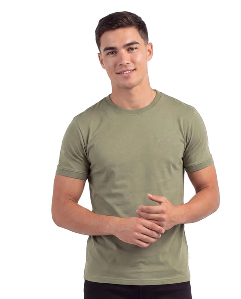 Playera Verde Claro Hombre Cuello Redondo Boy London Verde Claro Chica