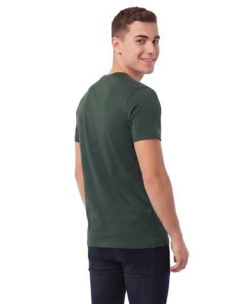 Playera Manga Corta De Águila Con Letras Blancas Boy London