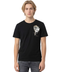 Playera Boy London Negra Metálico Grafiti Foil Original