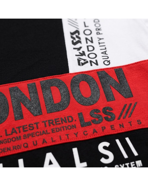 Playera Hombre Boy London Essentials Tricolor