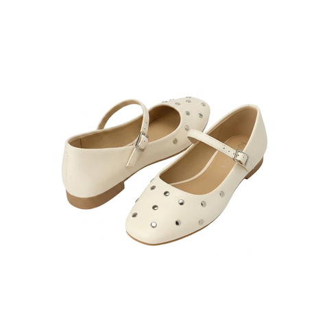 Ballerinas Flats Blancos De Mujer Cómodos Boy London Shoes