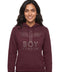Sudadera Vino de Mujer Boy London Águila Pedrería
