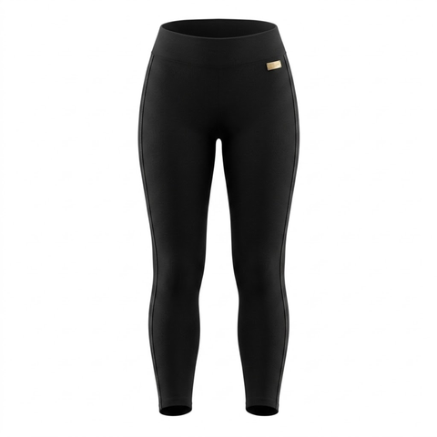 Leggins Boy London Mujer Negros Placa Dorada Placa