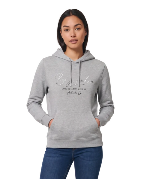 Sudadera de mujer Gris Boy London | Life Is Now Live It